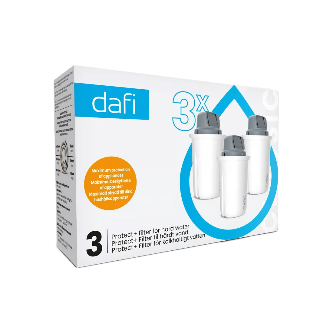 Dafi Protect Filterpatroner, 3-pack